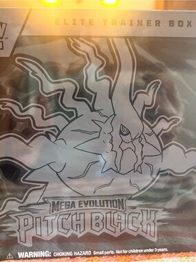 Elite Trainer Box - Mega Evolution Pitch Black (Black)